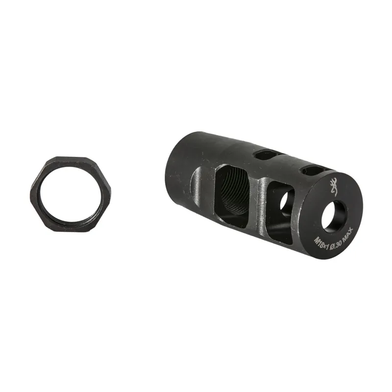 Kanonpris - Recoil reducer - T2 - M18x1 gänga - Svart - Max .30 Cal