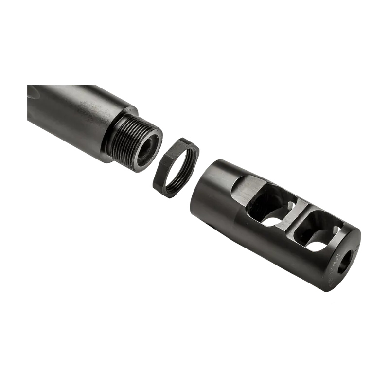 Köp direkt - Recoil reducer - T2 - M14x1 gänga - Svart - Max .30 Cal