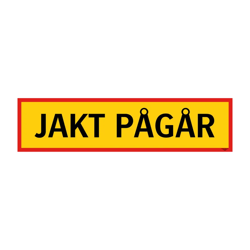 Banderoll Jakt pågår | Deal