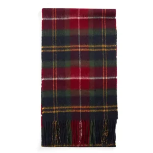 Riktigt fynd - Wool Cashmere Tartan Scarf Winterberry Tartan