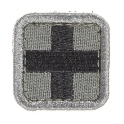 Liten Kors Patch Kardborre -12 Grå | Köp direkt