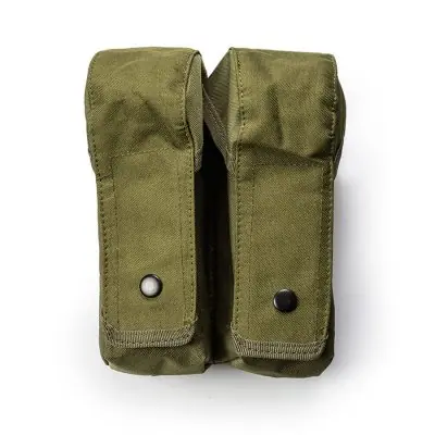 Magasinficka Pouch Dubbel AK47 Molle Quick load Kardborre Olivgrön | Extra bra pris