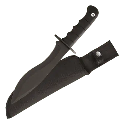 Combat kniv med machete blad - Premium