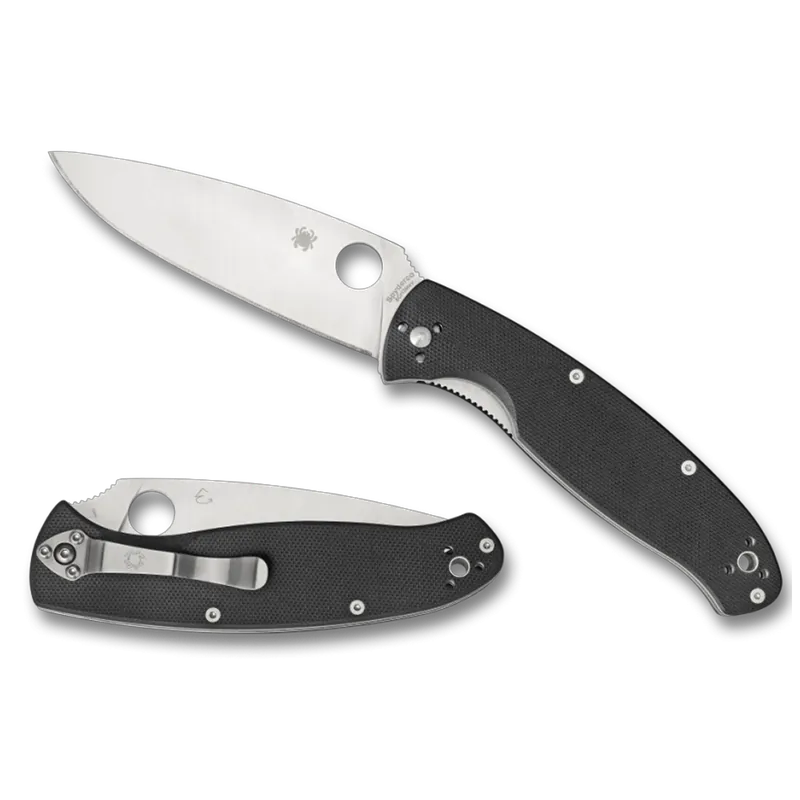 I lager | Spyderco Resilience Fällkniv Satin