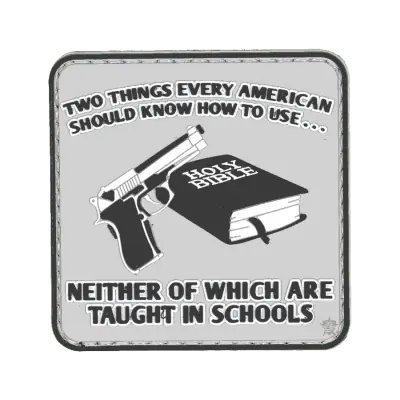 Morale Patch PVC Know How To Use | Klar att skickas