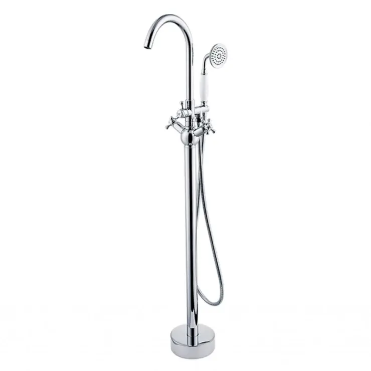 Golvblandare Antik Krom - Outlet