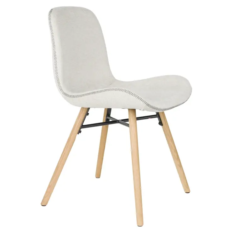 Stol Leren Beige - Premiumkvalitet