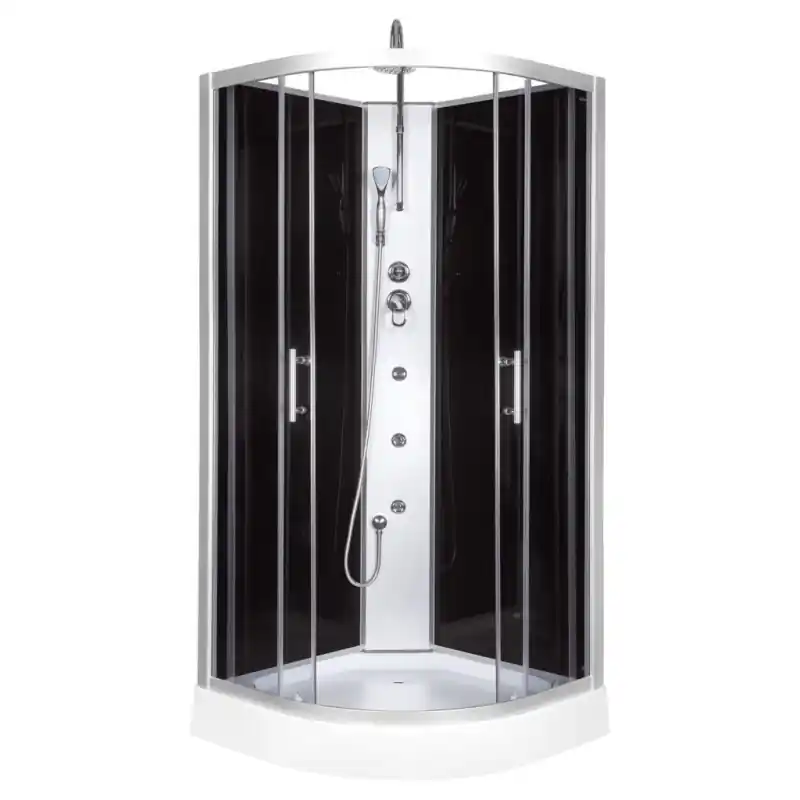 Duschkabin Faro Hydromassage Inkl. Duschkar - Finns nu