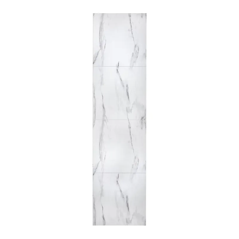 Kundfavorit - Våtrumsskiva BerryAllocWall & Water Vit Marmor 60x60