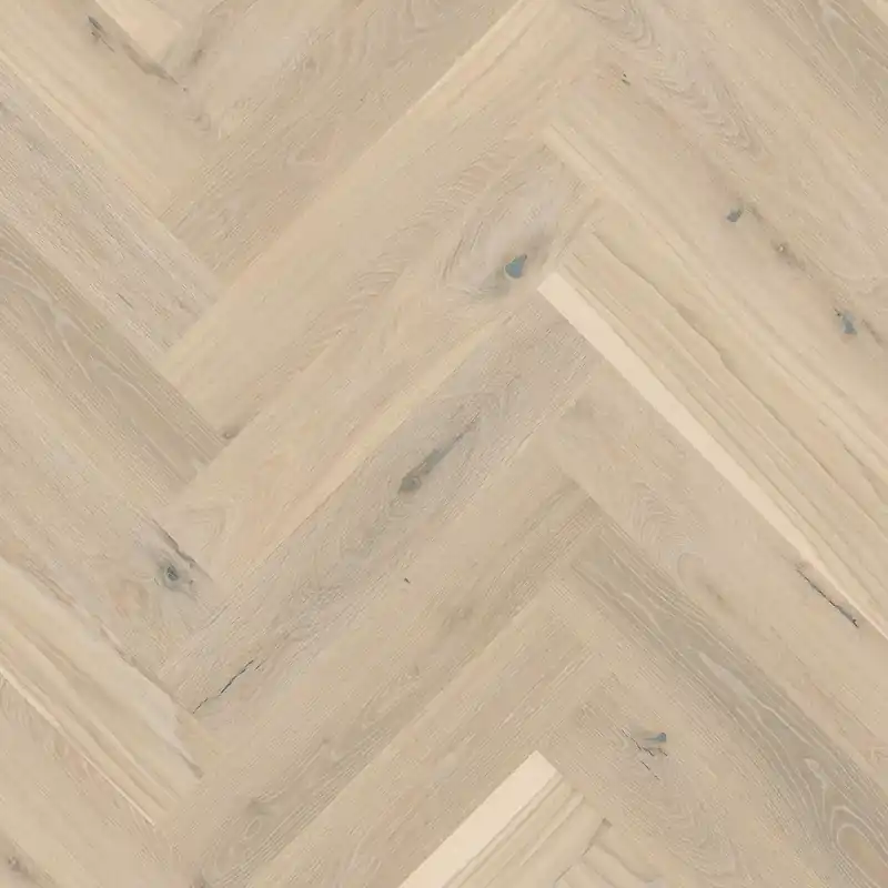Fiskbensplank BoenEk Pale White Herringbone Live Pure Ultra Matt LackA bräda | Skaffa nu