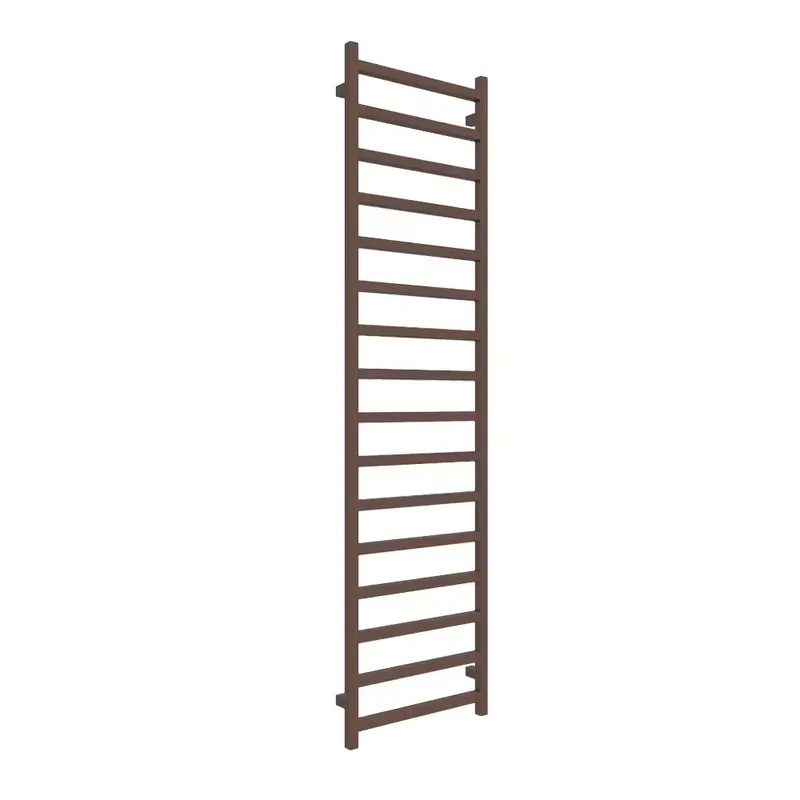 Handdukstork DuschbyggarnaSimpleNötbrun, BxH 500x1920 mm, 800 W - Försäljningssuccé