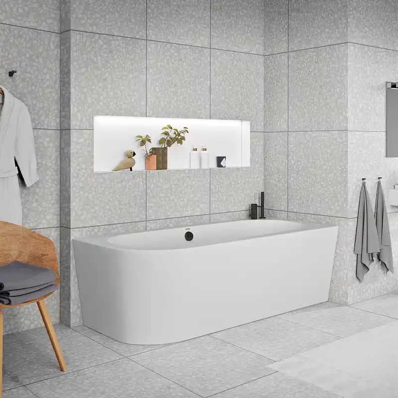 Badkar StrømbergLago Lucite | Prisnedsättning