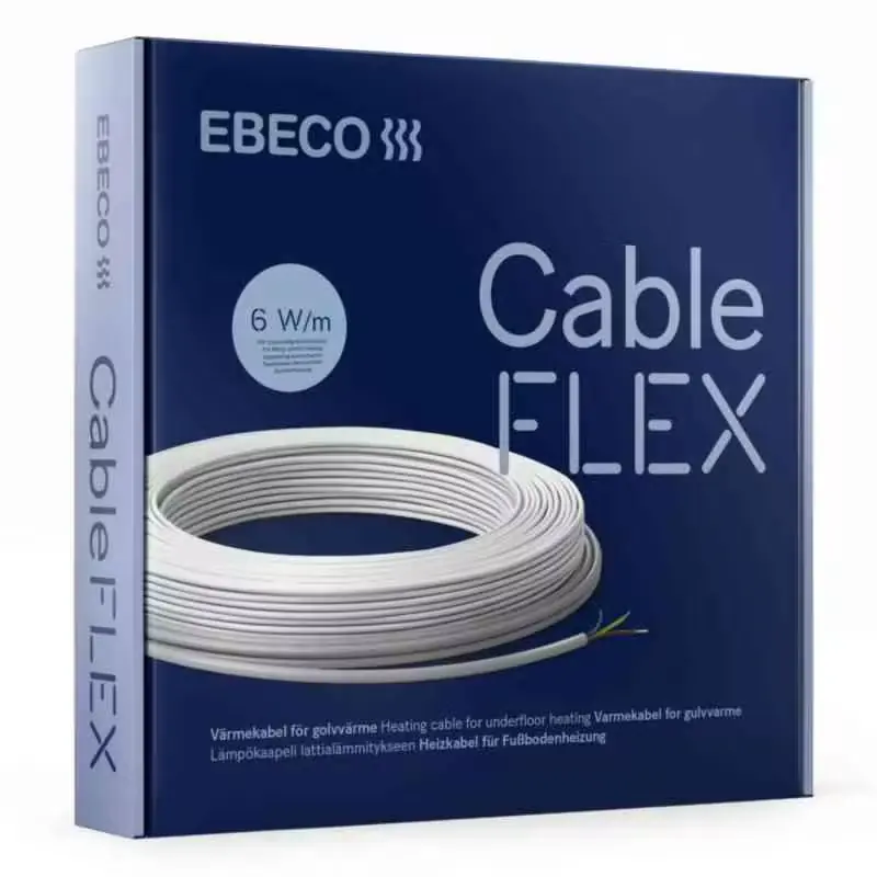 Golvvärmekabel EbecoCableflex 6Längd 49 m - Köp nu
