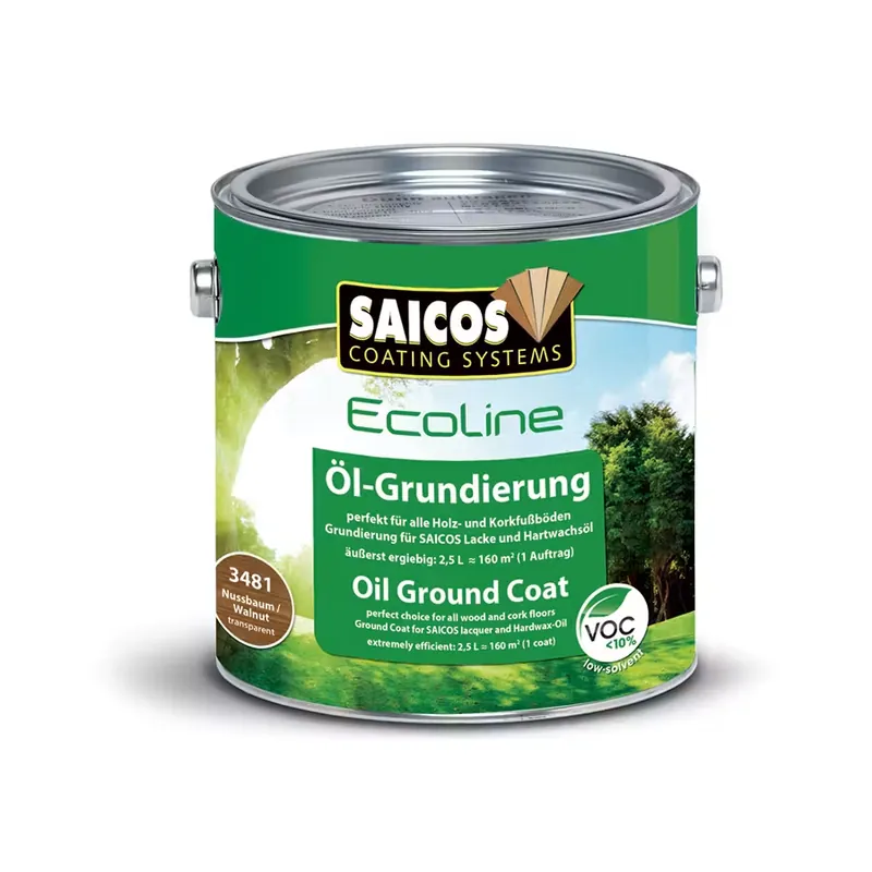 Grundolja Saicos3481 Valnöt2,5 l | Trygg betalning