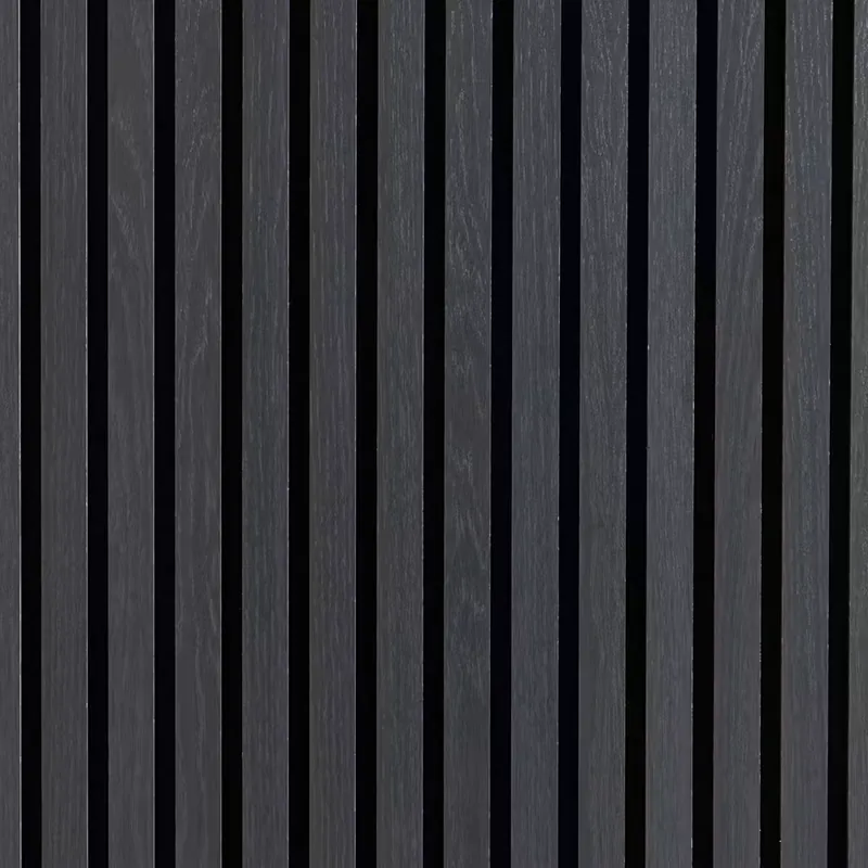 Akustikpanel Wood on wallEk Grålackad - Snabb leverans