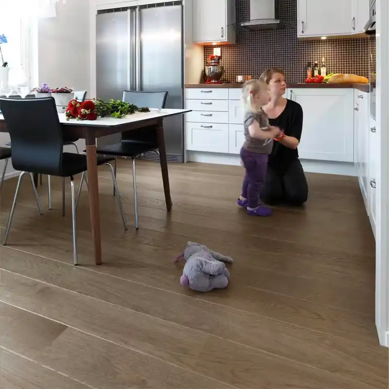 Finns i lager | TarkettParkettgolv Shade Ek Stone Grey Plank