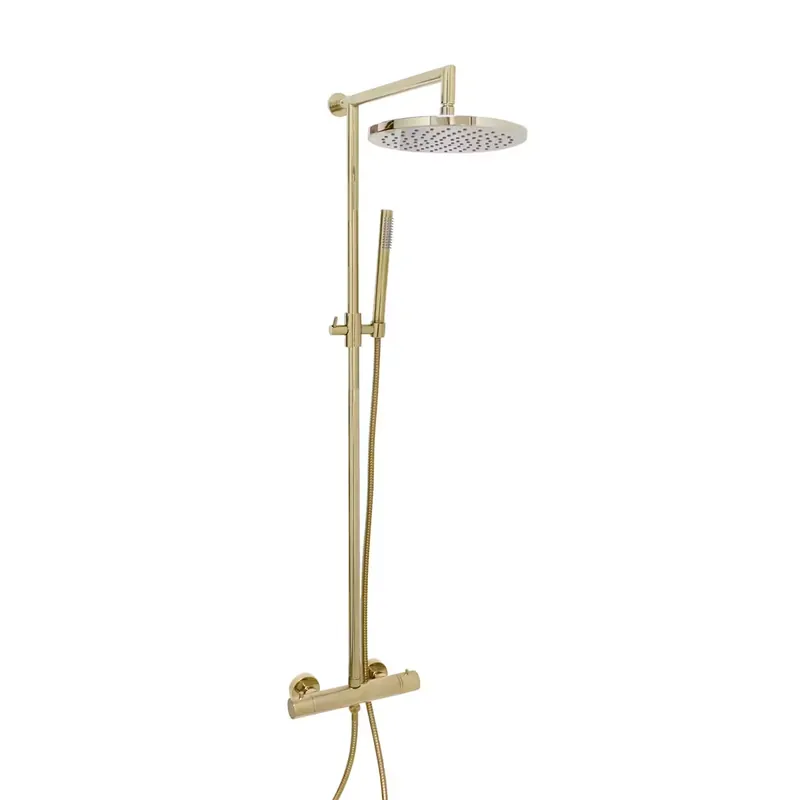 Bästa pris | Takduschset Macro DesignIseo 160 ccGuld