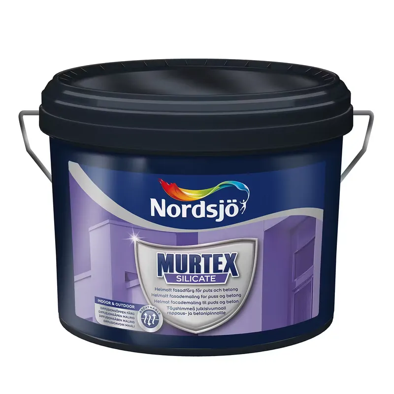 Rabatter | Fasadfärg NordsjöMurtex Silicate10 L. NCS S0603-Y20R