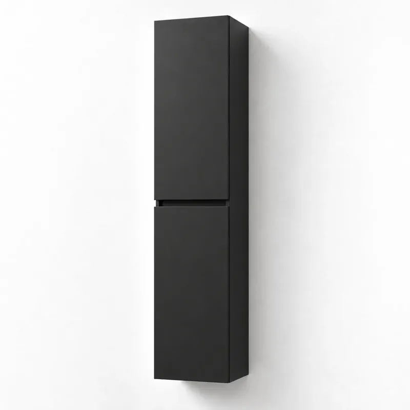 Beställ online | Högskåp - 30x31x174 cm - 2 Skåpsdörr - matt svart - Kenwood
