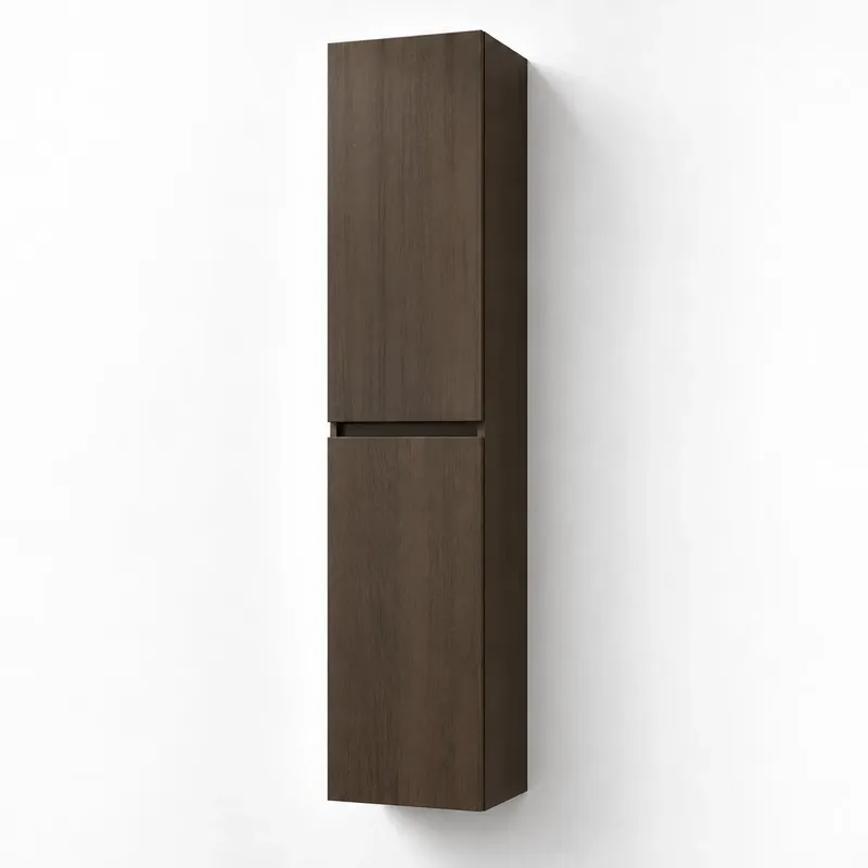 Nyhet i webbutiken - Högskåp - 30x31x174 cm - 2 Skåpsdörr - valnöt - Kenwood