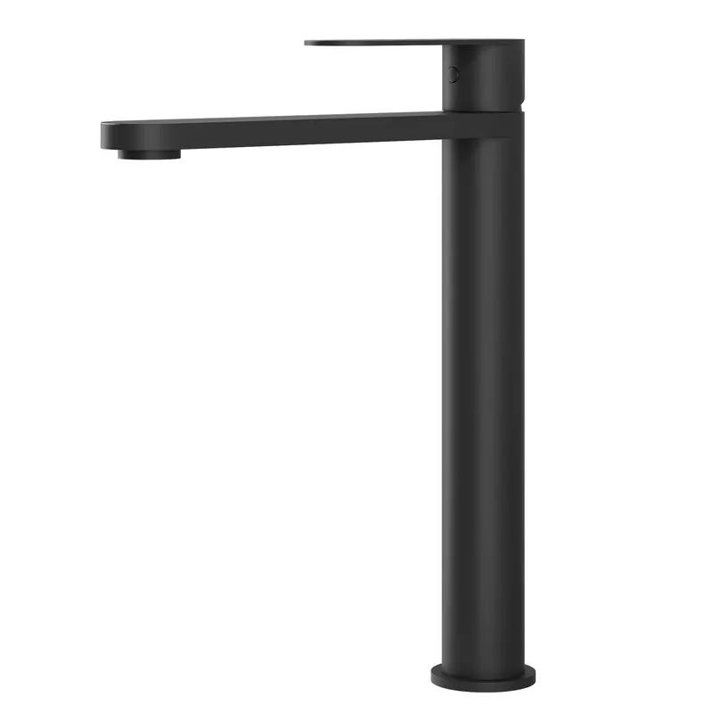 Tvättställsblandare i modern design - hög modell 27,3 cm - mattsvart - Tårnby - Direkt från tillverkaren